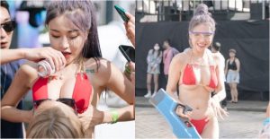 S2O前哨派對玩瘋!巨乳正妹Abby獻上「特調奶酒」超解渴【EV棋牌】-EV棋牌