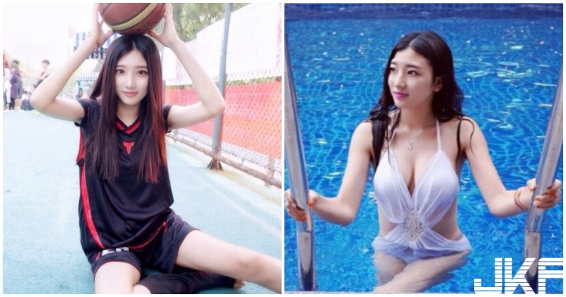 九頭身「性感籃球女神」！　脫下球衣…原來是隱乳系正妹！【EV棋牌】-EV棋牌