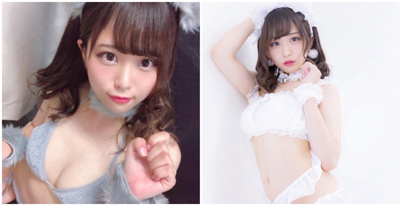 我想領養這隻貓！「爆乳寫真女星」堀內玲化身性感小貓咪，露出身體要你收養她！【EV棋牌】-EV棋牌