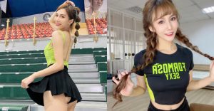 夢想家啦啦甜心「牛奶」階梯溢出蜜桃香,「鮮嫩微笑線」讓全場狂嗨【EV棋牌】-EV棋牌