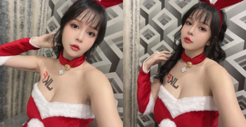 木瓜姐姐「陳香菱」化身最巨一日店長　超猛聖誕裝真香！【EV棋牌】-EV棋牌