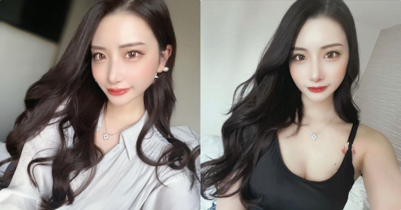 眼神充滿魅惑力的「美豔正妹」，自拍時「性感S曲線」好勾人！【EV棋牌】-EV棋牌