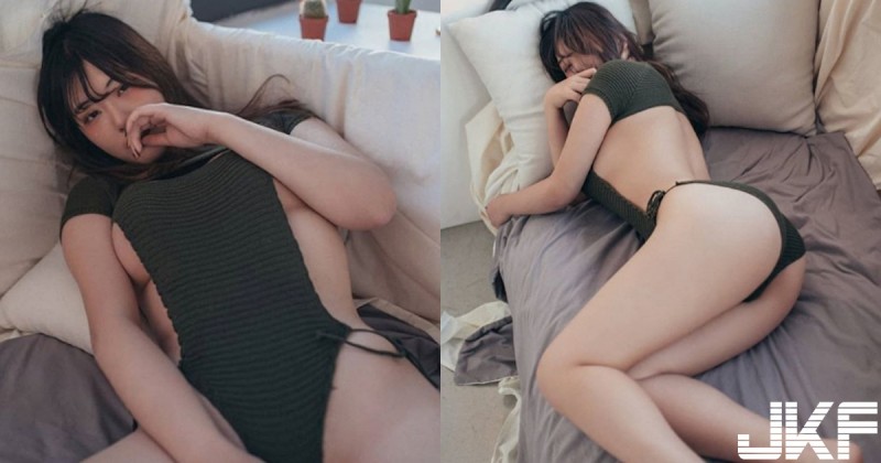 右手在開心？「白皙大奶正妹」不甘寂寞，「嫩乳美臀」這畫面必須直接消音阿！【EV棋牌】-EV棋牌