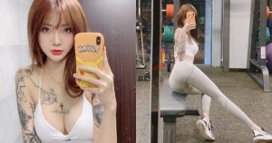 94愛秀「蜜桃美尻」！強國辣妹日日健身鍛鍊魔鬼曲線，飽滿美乳和挺翹美尻超得意！【EV棋牌】-EV棋牌