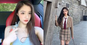 高挑正妹「學院風造型好撩人」,「逆天大長腿」成焦點!【EV棋牌】-EV棋牌