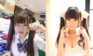 雙馬尾制服妹「暗藏兇狠身材」 又巨又萌勾粉絲:想抱緊處理【EV棋牌】-EV棋牌