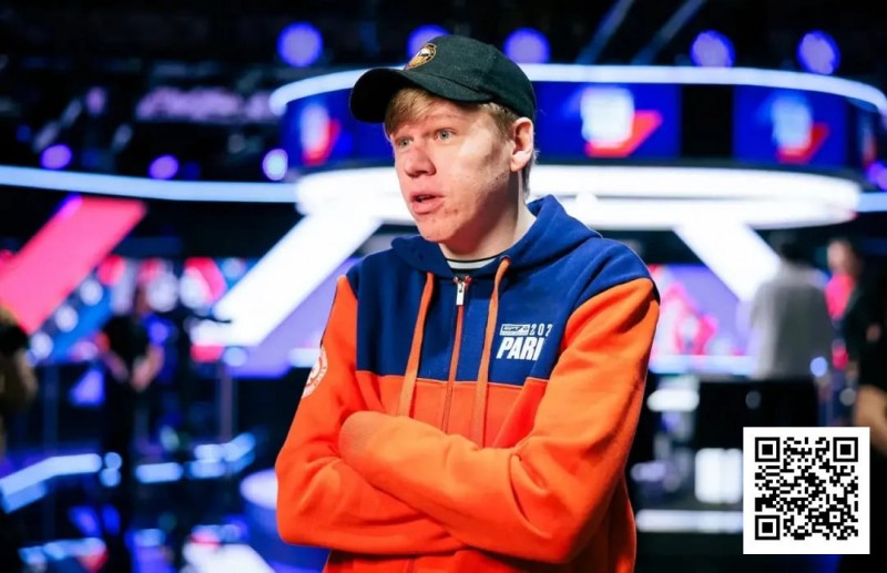 【EV扑克】280万分之一的概率！小哥在8人桌碰到四家同时击中暗三条！【EV棋牌】-EV棋牌