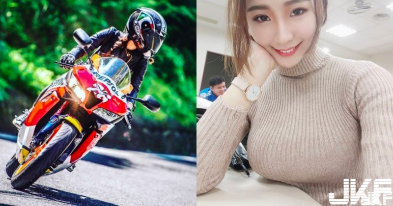 車友注意！防摔衣下真面目竟是「絕世美顏」，胸前「好大一包」原來自帶安全氣囊！【EV棋牌】-EV棋牌