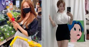 超市遇到「超活潑正妹」甜笑買菜！原來是「神正ＯＬ」制服裝扮凹凸有致超性感！【EV棋牌】-EV棋牌