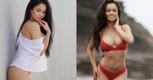 內衣買太小？！妹子「奶量充沛」罩不住　衝出的濃醇香不斷勾引極誘惑【EV棋牌】-EV棋牌