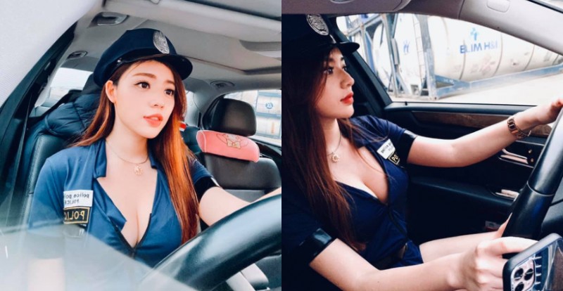 超辣爆乳女警「謝立琪 KiKi」性感巡邏　網友：快點逮捕我【EV棋牌】-EV棋牌