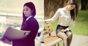 汽車業務「薛歆儀」號稱鈴木全智賢 套裝下是修長曲線【EV棋牌】-EV棋牌