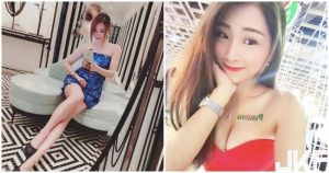 正妹「極品美乳」事業線超深長！逆天辣腿一伸出，旁邊路人都被迷倒了！【EV棋牌】-EV棋牌