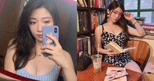 咖啡廳驚見「洋裝爆乳妹」！超渾圓車頭燈好吸睛，日常出街秀「巨乳辣腿」！【EV棋牌】-EV棋牌