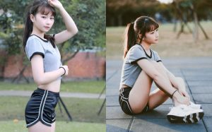 氣質小清新「陳Q妹」辣穿真理褲神視角曝光　「白皙嫩腿+渾圓美臀」可愛到太過分【EV棋牌】-EV棋牌