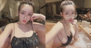 大馬「巨乳女神」排毒藥浴好銷魂！免洗奶罩根本包不住，側面彷彿要溢奶啦～【EV棋牌】-EV棋牌