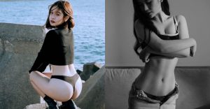 「辣氣模特」海邊只剩丁字褲，「兇猛屁桃」讓網友超驚豔【EV棋牌】-EV棋牌