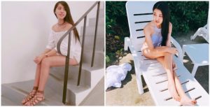 腿控的福利來了!陽光笑容搭上絕美「白皙美腿」,一秒成為沖繩海灘上最美風景!【EV棋牌】-EV棋牌