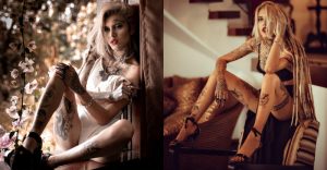 鬼魅系刺青妹「大面積紋身」狂野度爆表　Hold不住的視覺衝擊殺很大【EV棋牌】-EV棋牌