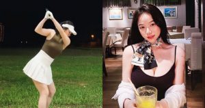 打高爾夫爆紅！爆乳甜心「張雪兒」正面曝光也讓人戀愛！曬「深溝、蜜桃尻」送福利【EV棋牌】-EV棋牌