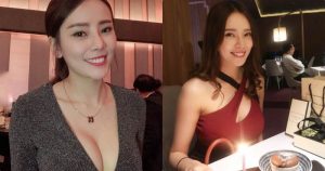 宴會上遇到「深V美乳正妹」,「渾圓車頭燈」太堅挺啦!【EV棋牌】-EV棋牌