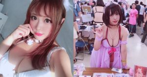 34F兇猛coser「何苔苔」跑日本參展，快被高溫熔化，回來剛好準備被吃掉啦～【EV棋牌】-EV棋牌