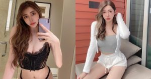 房地產專業的「性感辣妹」Nini妮妮！蕾絲馬甲秀「爆乳蠻腰」，苗條曲線好誘惑！【EV棋牌】-EV棋牌