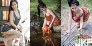 河邊驚見正妹全身只圍一塊布！彎腰洗褲「白嫩巨乳」快掉出來…【EV棋牌】-EV棋牌