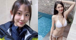 超清純甜美「正妹女警」又瘦又有料！比基尼照秀「美乳腹肌」讓網友大喊：快逮捕我！【EV棋牌】-EV棋牌