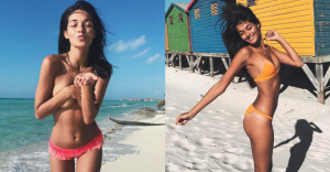 陽光沙灘沒有比基尼!「性感正妹」身體力行海島風情 捧嫩乳做日光浴【EV棋牌】-EV棋牌