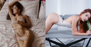 美臀一姐「朱禹潔」桌上端「性感翹臀」，茶香秒被蜜桃香蓋過【EV棋牌】-EV棋牌