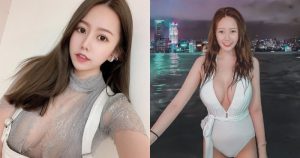 看三眼就讓你戀愛！「夏筠婷」兇猛胸球太驚人，透膚薄紗藏不住豐滿曲線！【EV棋牌】-EV棋牌