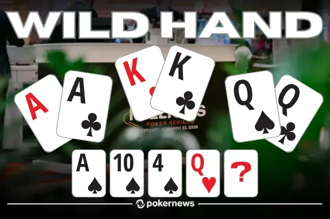 【EV扑克】决赛桌AA、KK、QQ三强全下，短码玩家逆天改命