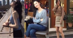 素人正妹笑容好迷人,「裸背洋裝」養眼畫面無限露出,讓人大開眼界啦!【EV棋牌】-EV棋牌