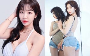 長腿辣模「임보나」深V開衩露溝畫面超犯規　轉過身「背後簍空」辣到讓人睜不開眼睛【EV棋牌】-EV棋牌