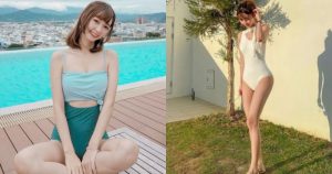 童顏美乳的「美女平面設計師」太強啦！精緻小臉＋修長美腿穿泳裝全秀出來！【EV棋牌】-EV棋牌