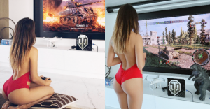 殺很大！「電玩正妹」連線對戰霸氣露「渾圓翹臀」　網友：戰鬥力破表【EV棋牌】-EV棋牌