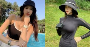 太辣了！「美胸高爾夫球正妹」」性感揮桿，惹火胸型也跟著凸出了！【EV棋牌】-EV棋牌