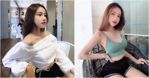 超胸「胡志明小姊姊」炸出側乳福利！萬惡的「害羞視角」引人遐想…【EV棋牌】-EV棋牌