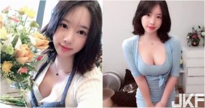 「大奶花藝老師」上圍太豐滿！上她的課好難專心！白嫩美乳不彎腰都快炸出來！【EV棋牌】-EV棋牌