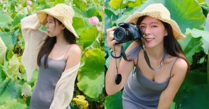 荷花季見「甜美幼教師」，清新笑顏讓網友超想倒退嚕：「想重讀幼兒園！」【EV棋牌】-EV棋牌