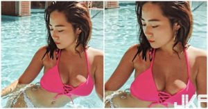 正妹下水「養眼美乳現形」!超傲人乳量差點爆出,視角真的太邪惡!【EV棋牌】-EV棋牌