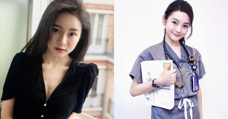 清新脫俗的美女醫生「Jenn」！大眼雪肌神似Angelababy，內外兼修讓14萬網友都瘋狂