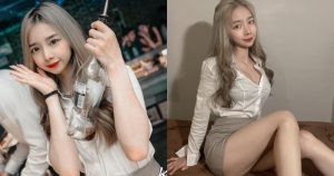 台北夜店「巨乳甜妹調酒師」出沒！圓圓大眼和「兇猛曲線」讓人好想喝她的酒～【EV棋牌】-EV棋牌