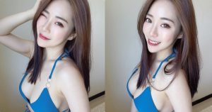 正妹領隊「佳佳」比基尼辣照好養眼，「白嫩曲線」融化大家的心！【EV棋牌】-EV棋牌