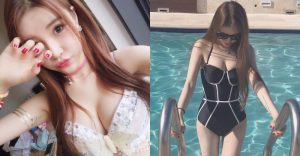 想抱緊處理！「清新正妹」無辜大眼好誘惑　池畔邊爆乳泳衣大露白嫩包子！【EV棋牌】-EV棋牌