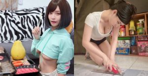 烤肉也要性感!「郭鬼鬼Angela」秀胸前兩顆大白雪餅慶中秋【EV棋牌】-EV棋牌