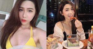 IG美齒專家「zhenlin」電力超強大,用餐時的低胸裝好有看點!【EV棋牌】-EV棋牌