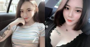 短髮刺青妹子「黃于恩」曲線兇爆，車上露酥胸「白嫩兩顆」辣翻！【EV棋牌】-EV棋牌