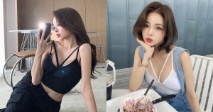 在Outlet吃甜點的「性感美胸妹」,「愛穿低胸背心」有夠誘人!【EV棋牌】-EV棋牌